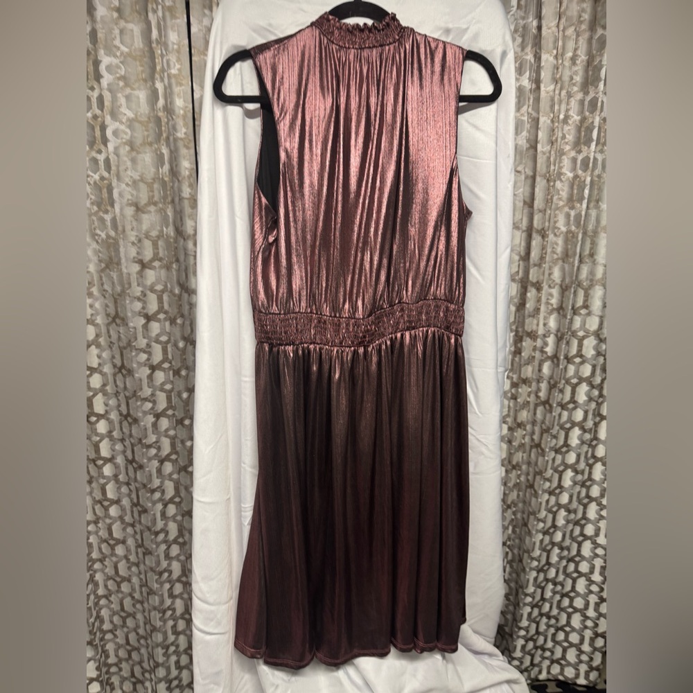 Modcloth Shimmering Plum Dress